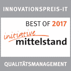 Innovationspreis-IT Best of 2017 Qualitätsmanagement